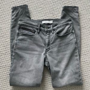 Athleta sculptek skinny jeans size 4 gray